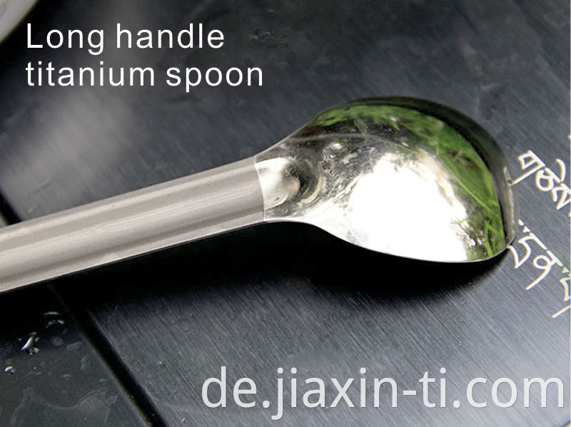 Titanium spoon